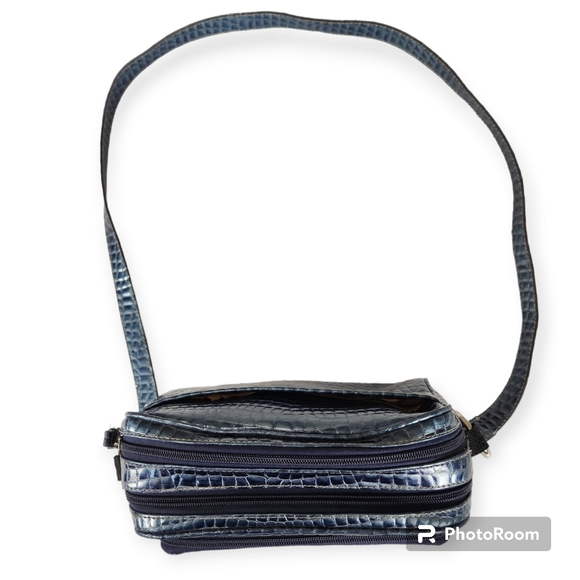 Kathy Van Zeeland Blue Crossbody bag - Picture 3 of 16